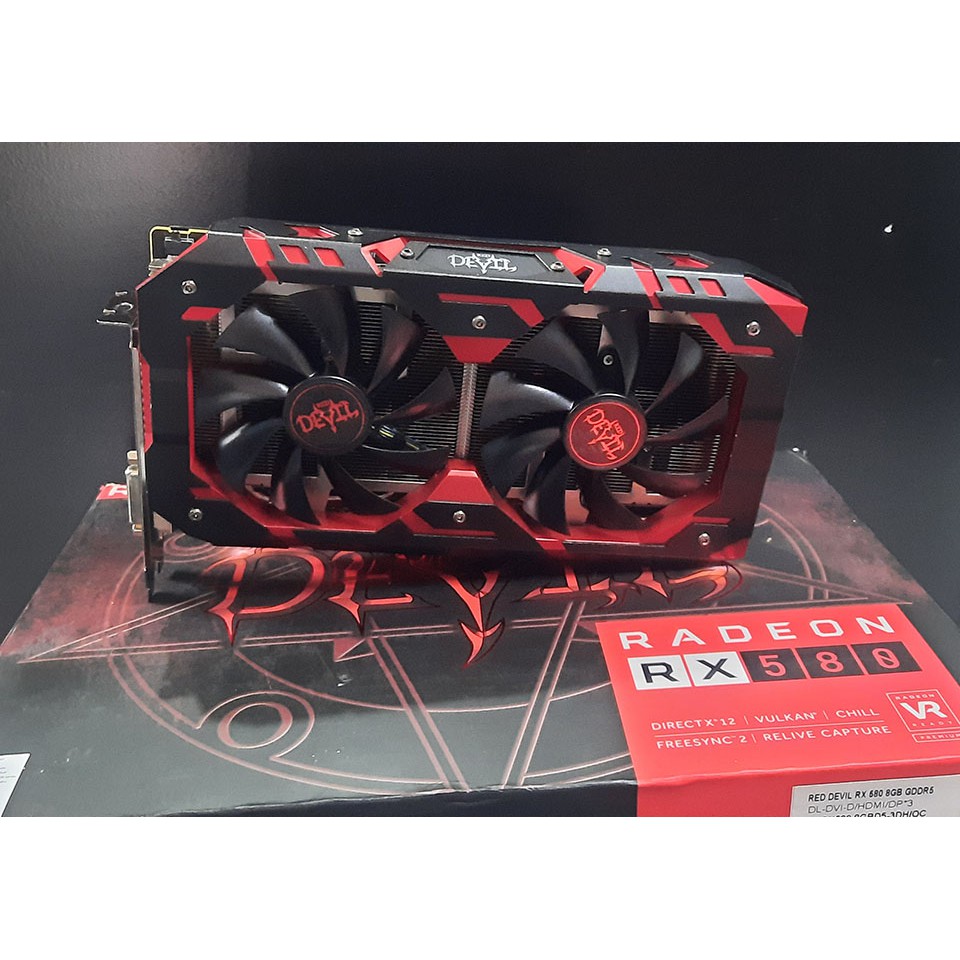 POWER COLOR Red Devil RX580 8GB ( AXRX 580 8GBD5-3DH/OC )