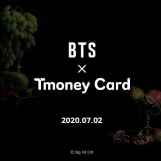 BTS x T Money card บัตรโดยสาร