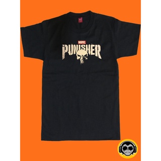 เสื้อยืด Punisher (02) Marvel Iconic T shirtเสื้อยืด เสื้อยืดเท่