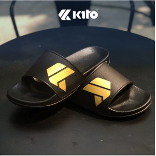 Clearance ล้างสต๊อก Kito (Dance Gold Series Ah65 37-43 ) รองเท้าแตะแบบสวม หญิง-ชาย Navy Black White Unisex EVA Sandals