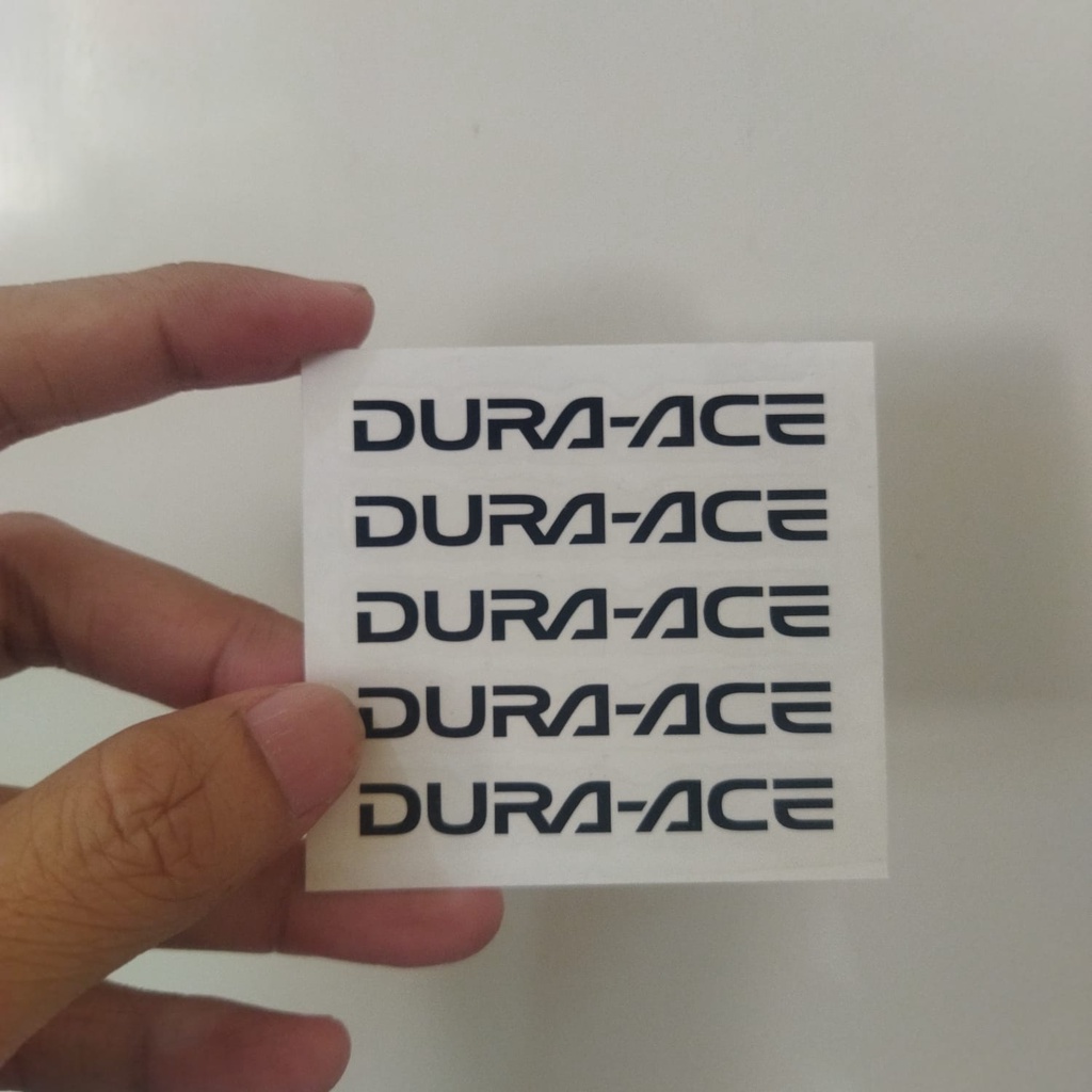 สติ๊กเกอร์ตัดจักรยาน Shimano DURAACE DURA ACE PACK