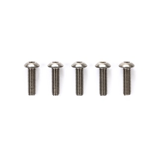 TAMIYA 53530 3x10mm TITANIUM ROUND HEX HEAD SCREW (5PCS.)