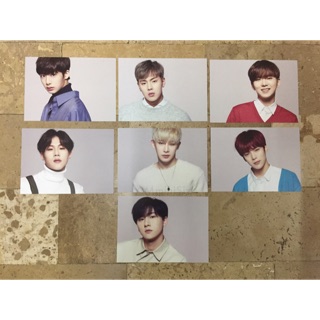 Postcard Monsta X จาก Montories เมมเบอร์ละ 100 บาท