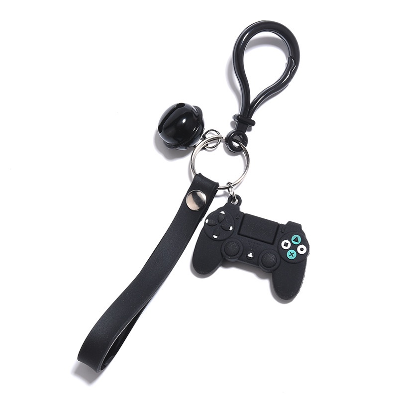 พวงกุญแจ จี้ยาง PVC นิ่ม รูปเกมแพด PS4 สร้างสรรค์ สําหรับห้อยกระเป๋าเป้สะพายหลัง กระเป๋าสตางค์ โทรศัพท์มือถือ