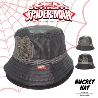 หมวกบักเก็ต Spider-man character  BUCKET HAT KIDS SIZE 50, 52 CM. (No. SS-240)