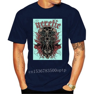 ขายดี!ขายดี เสื้อยืด พิมพ์ลาย HERETIC UNI DBmodp07HKpmcp86 สไตล์คลาสสิกS-5XL