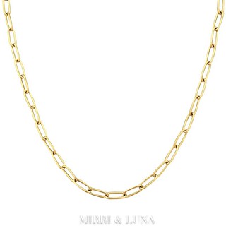 Gold Linked Chain Necklace