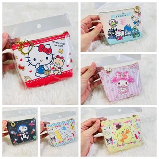 พร้อมส่ง กระเป๋าใส่สตางค์ / ใส่บัตร / ใส่กุญแจ ลาย sanrio