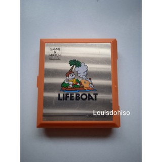 เกมกดมือสองเกมส์กดไลฟ์โบ๊ท GAME &amp; WATCH Life Boat Nintendo Game&amp;Watch Life boat เกมกดเกมเก่าเกมส์กด