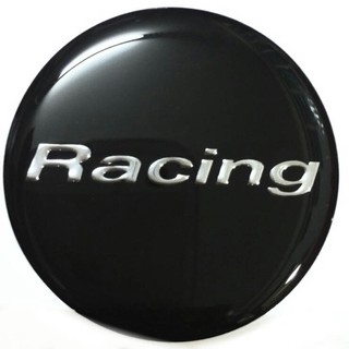 สติกเกอร์ติดดุมล้อ RACING ขนาด 44mm. 1 ชุดมี 4 ชิ้น