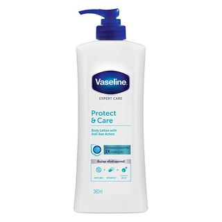  VASELINE วาสลีน เอ็กซ์เพิร์ท แคร์ โพรเทคท์ แอนด์ แคร์ โลชั่น 380 มล. เก็บเงินปลายทาง