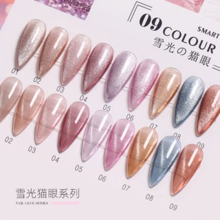 ชุดสีลูกแก้ว 9 สี  AI LA NUO พร้อมชาร์ทสี