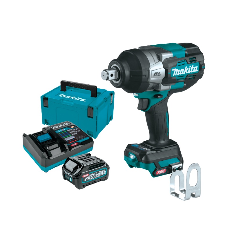 [คอมโบเซ็ต] MAKITA TW001GD101 : ขันบล็อกกระแทกไร้สาย 3/4" 1,800 N.m 40Vmax (Battery 2.5Ah)
