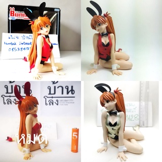 (แท้/มือสองไม่มีกล่อง/สีทอง/สีแดง) SEGA Evangelion - Souryuu Asuka Langley - Red / Red Black Bunny​ Ver.