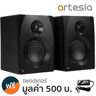 Artesia M300 ลำโพงมอนิเตอร์ ลำโพงสตูดิโอ 60 วัตต์ รองรับแจ็คแบบTS &amp; XLR พร้อมลำโพง 1" Tweet + แถมฟรีอแดปเตอร์