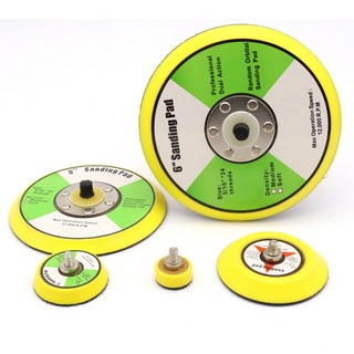 ~DOLLDOLL~Backing Pad Grinder Thread Loop Sanding Disc Backing Pads For Air Sander