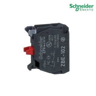 Schneider Electric - อุปกรณ์เสริมสำหรับ XB4,XB5 แบบ1คอนแทค ชนิด NC_ ZBE102 ที่ร้าน PlugOn