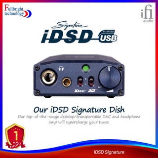 iFi Audio micro iDSD Signature DAC-Amp ขนาดพกพา 32-bit/768kHz Dual DXD รับประกันศูนย์ไทย 1 ปี