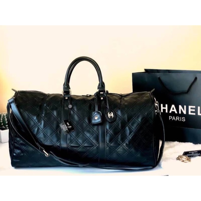 เข้าเพิ่มแล้วค่า ต้องจัดค่ะ!!! 💕 Chanel Travel Bag กระเป๋าเดินทางขนาดใหญ่ 🍭