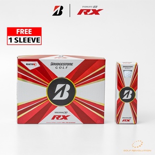 [Buy1, Free1sleeve] Bridgestone TourB RX White Golf Ball , Price: 1,790 THB/dz