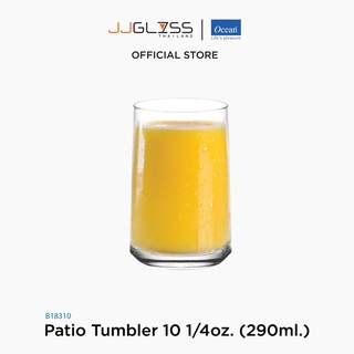 JJGLASS - (Ocean) B18310 Patio Tumbler [1กล่อง (6ใบ)] - แก้วพาทิโอทัมเบอร์ ดริ๊งเเวร์ โอเชี่ยนกลาส Patio Tumbler Ocean Glass B18310 Drinkware Tumbler Patio Tumbler 10 1/4 oz. ( 290 ml.)