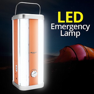 KAMISAFE (Emergency lamp KM-7671) ไฟ LED 100 ดวง ไฟฉุกเฉิน เป็นPOWER BANK ชาร์จมือถือได้ แบตเตอรรี 4000mAh