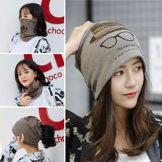 หมวก /  หมวกผ้าพันคอสลับได้ / หมวกมีสไตล์/fashion cap 222