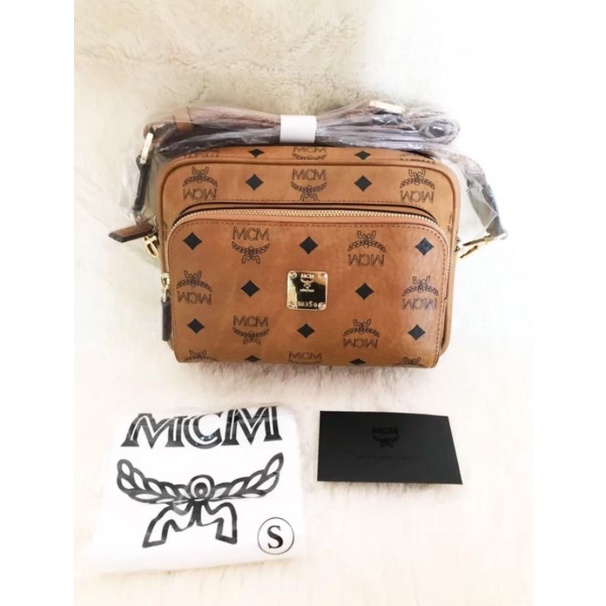 MCM Small Klassik Crossbody in Visetos