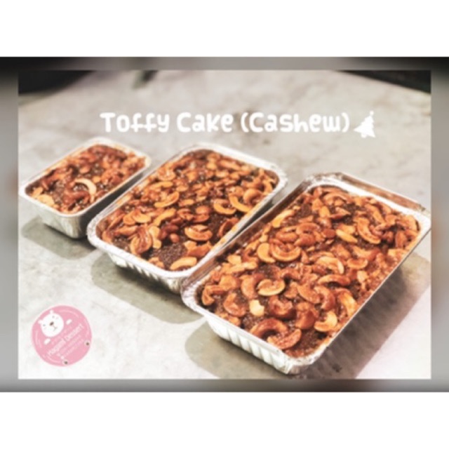 Toffy Cake (Cashew Nut/Macadamia) ท้อฟฟี่เค้ก