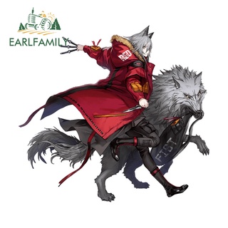 Earlfamily สติกเกอร์ไวนิล ลาย Arknights Skill Effects 13 ซม. แฟชั่นสร้างสรรค์ สําหรับติดตกแต่งรถยนต์