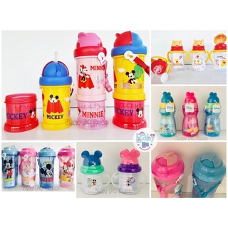 Disney baby ลิขสิทธิ์แท้ กระติกน้ำ ถ้วยหัดดื่ม พร้อมหลอดซิลิโคน ลายหมีพูห์ มิกกี้ มินนี่