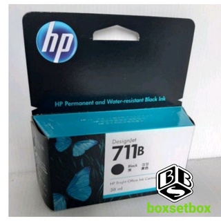 หมึก HP 711B 3WX00A 38ML. สีดำ ใช้กับ DESINGJET T120 T520