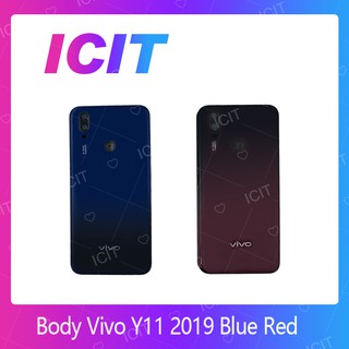 Vivo Y11 2019 อะไหล่บอดี้ เคสกลางพร้อมฝาหลัง Body For Vivo Y11 2019 อะไหล่มือถือ ICIT 2020