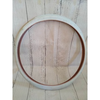 Jengki Polygon Siera ยางนอกจักรยาน สีขาว ขนาด 26x1 3/8