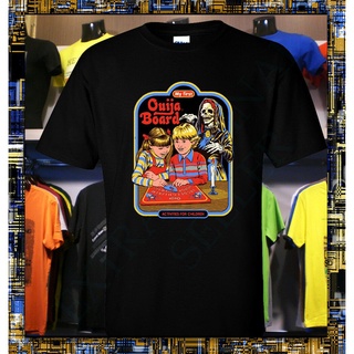 เสื้อยืดลําลอง แขนสั้น พิมพ์ลาย My First Ouija Board Activature For Steven Rhodes เข้ากับทุกการแต่งกาย สไตล์สปอร์ต สําหร