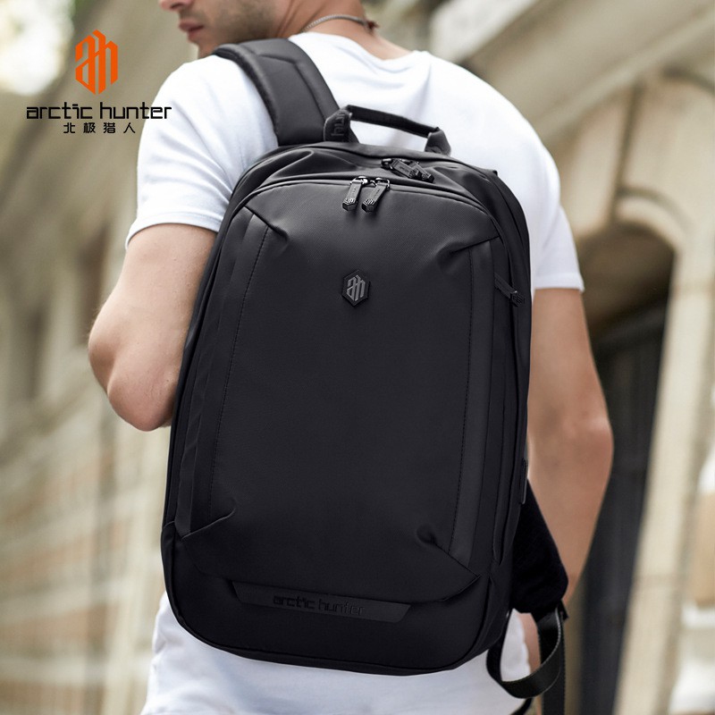 NEW✨ Arctic Hunter B00443 กระเป๋าเป้สะพายหลัง ใส่โน้ตบุ๊ค กันน้ำ Laptop backpack water proof