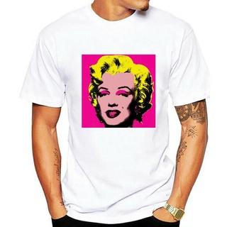 คอลูกเรือใหม่ เสื้อยืด พิมพ์ลาย Marylin Aandy Warhol Pop Art York Moma Fbaghg89Jkoefl61 สําหรับผู้ชาย-4XL