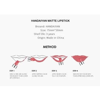 1 ชิ้น เซ็กซี่ สีนู้ด สีแดง สีน้ําตาล สีม่วง ลิปกลอส เนื้อแมตต์ ลิปกลอส กํามะหยี่ ลิปสติก แมตต์ กันน้ํา แต่งหน้า เครื่องสําอาง ติดทนนาน