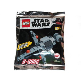 ORIGINAL LEGO STAR WARS LIMITED EDITION FIRST B-WING 911950 Foil Pack Set #เลโก้