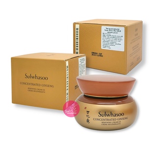 SULWHASOO Concentrated Ginseng Renewing Cream EX 60mL ฉลากไทย 11/2020