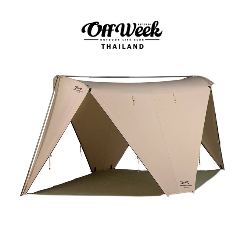 OffWeek Shelter tent canvas