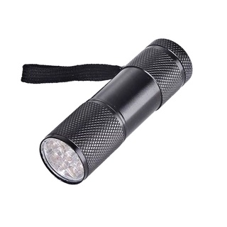 Uu 9W Uv โคมไฟเรซิ่น 9 Led 395nm ไฟฉาย Uv สําหรับใช้ในการทําเครื่องประดับ