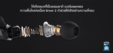 SALEหูฟัง2ไดรเวอร์ Remax RM-580หูฟังSmalltalk Double Moving-Coil ...