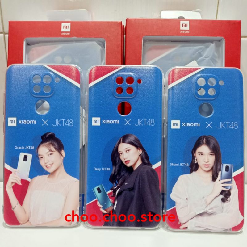 Jkt48 Xiaomi Redmi Note 9 Original Special Edition Case Cover Casing Note9