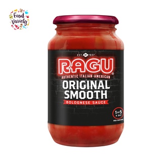 Ragu Original Smooth Bolognese Sauce 500g รากู ซอสโบโลเนส สมูท สูตรดั้งเดิม 500g