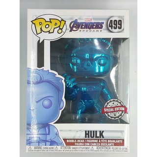 Funko Pop Marvel Avenger End Game - Hulk [ Blue Chrome ] : 499