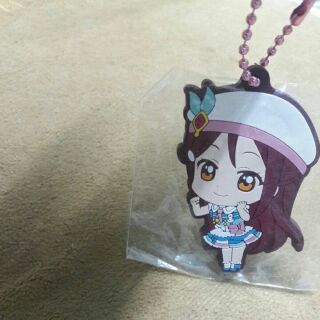 Bandai School idol project rubber strap Japan พวงกุญแจ สายห้อย แสตรปยาง ญี่ปุ่น ไอดอล สาวๆ /ของขวัญ