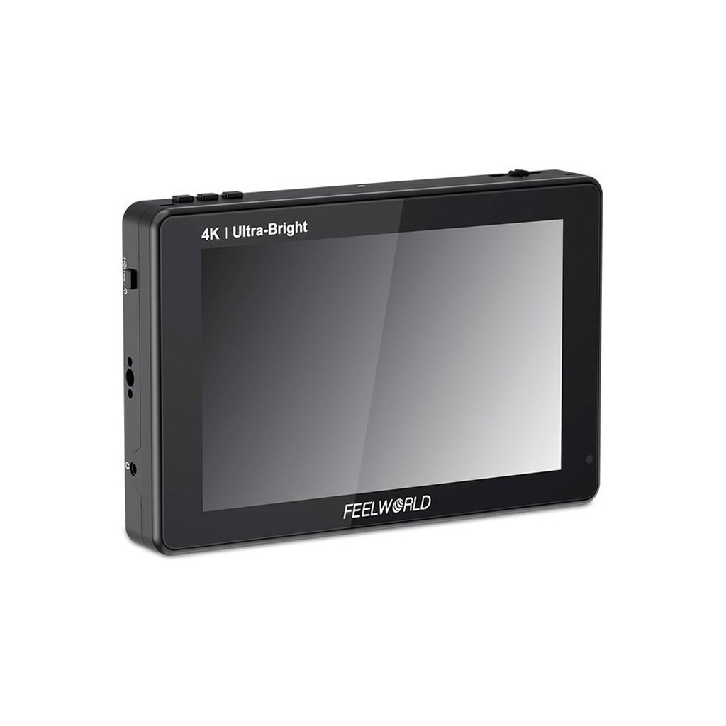 FEELWORLD LUT7 7 Inch Ultra Bright 2200nit Touchscreen Camera DSLR Field Monitor With 3d Lut Waveform Automatic Light Sensor 1920x1200 4k Hdmi Input