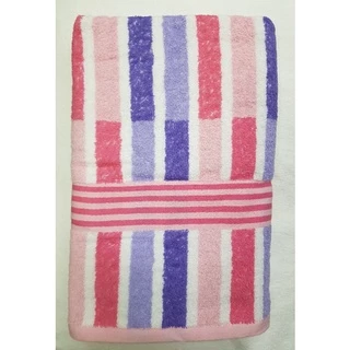 ผ้าขนหนูลายริ้ว ยี่ห้อฟรอลิน่า ผ้าเช็ดตัวลายริ้ว Frolina รหัส 6004
