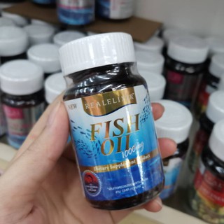 Real Elixir Fish Oil 1000 mg - เรียล อิลิคเซอร์ อาหารเสริมน้ำมันปลา บำรุงสมอง แก้ปวดข้อ ขนาด 30 แคปซูล กระปุก